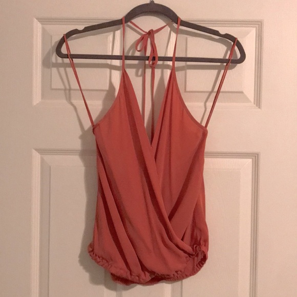 HAUTE HIPPIE Silk Halter Top - Picture 1 of 8